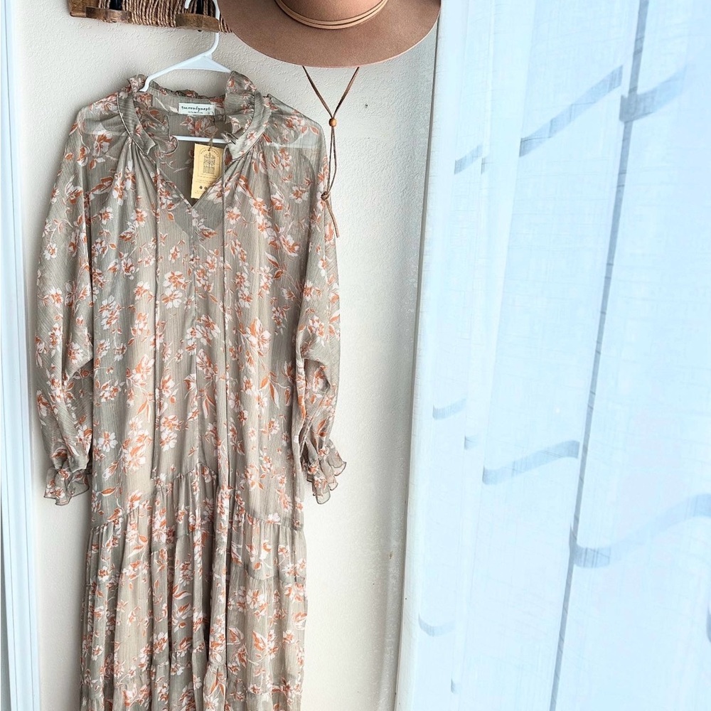 Floral Long Sleeve Dress